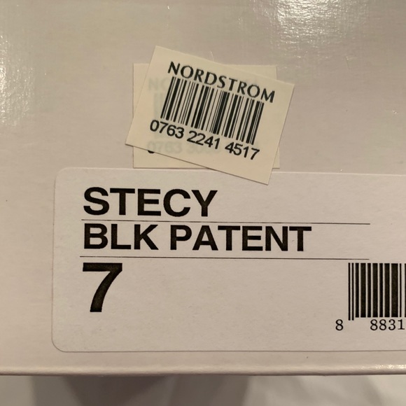 Steve Madden-  Black patent leather Stecy size 7 - Picture 5 of 5